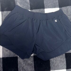 Champion Women's Navy Blue Athletic Shorts